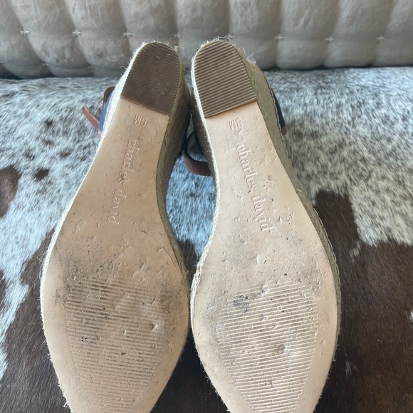 Size 8N Navy wedge - narrow - Picture 5 of 5